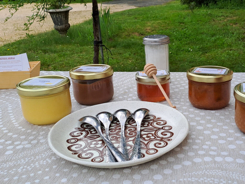 des crêpes sucrées