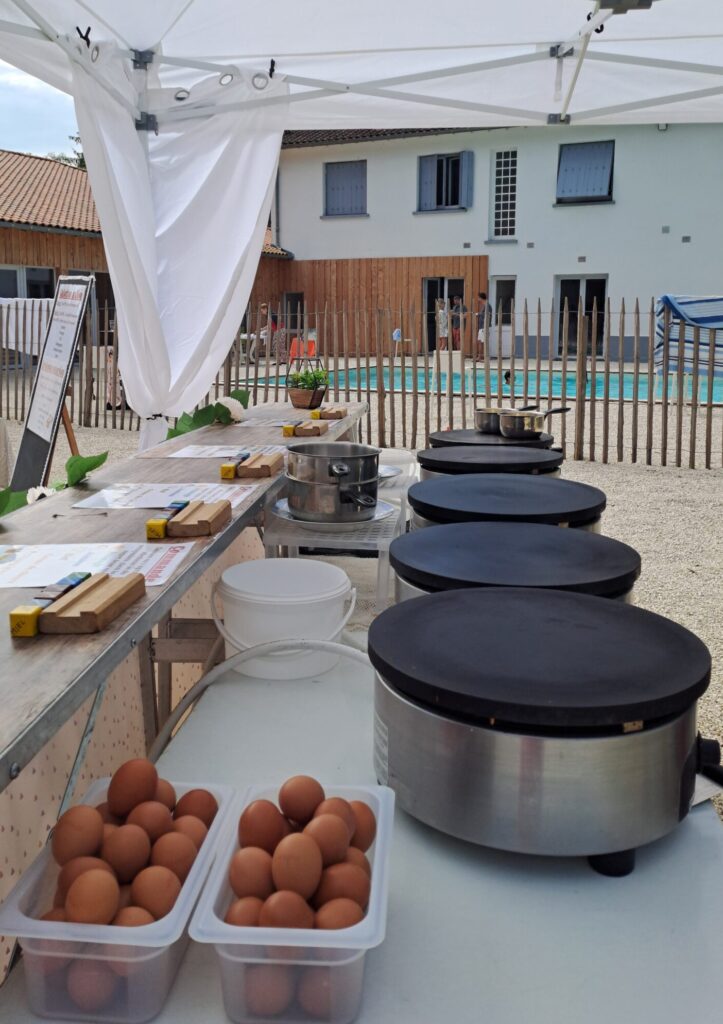 moments conviviaux crêpes événement privé
