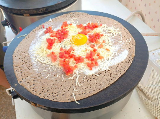 des crêpes salées